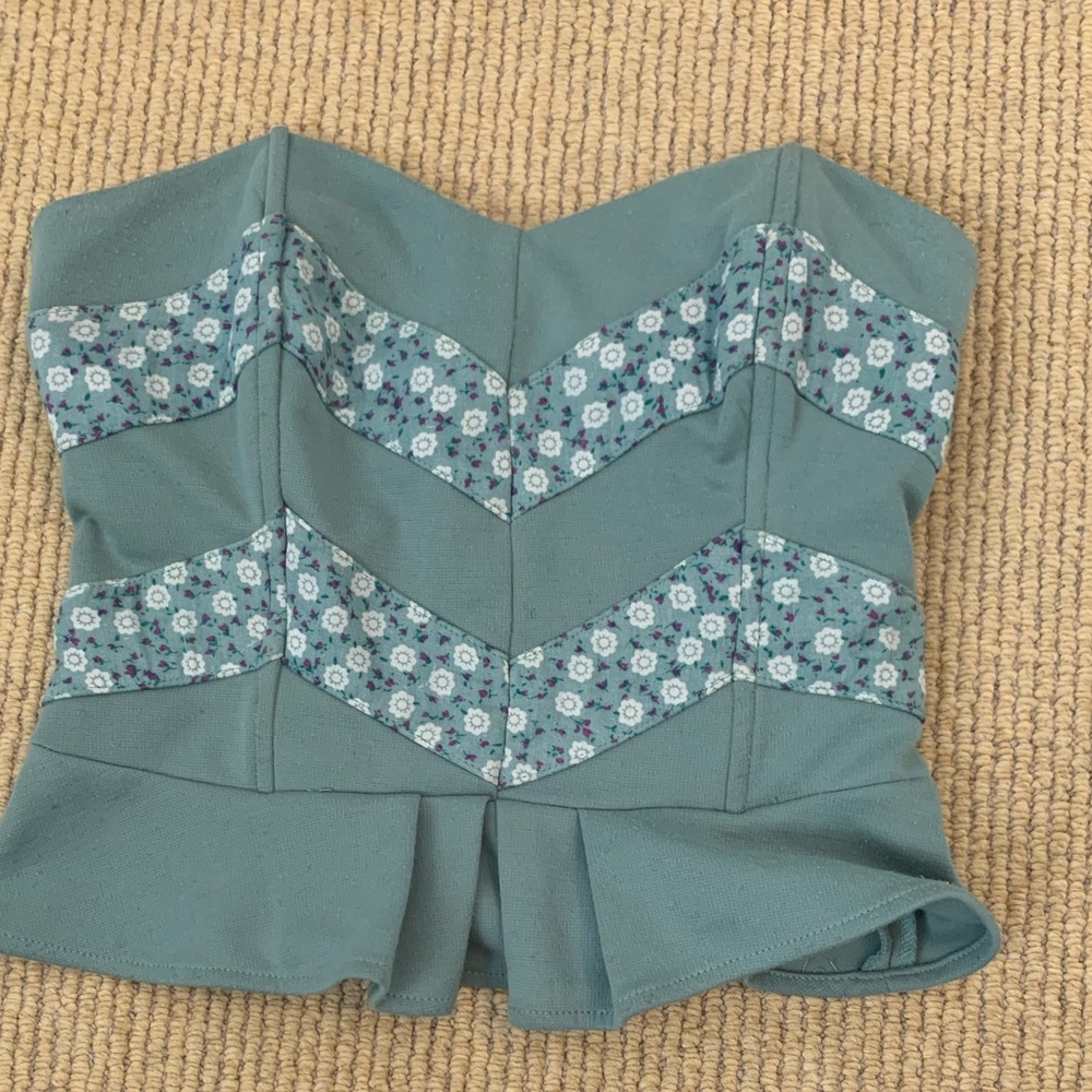 Lucca Couture Strapless Top